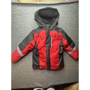 Swiss Tech Kids' size Large 10/12 Jacket in Red Black and Gray